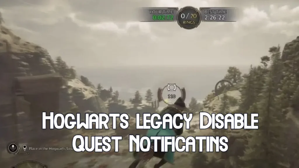 Disable Disable Quest Notifications in Hogwarts Legacy